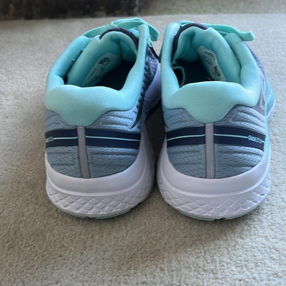WOMEN’S SIZE 8 SAUCONY ISO SERIES EVERUN RUNNING SHOES Dk Grey/Aqua - Picture 4 of 8